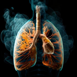 polmoni malattia respiratoria polveri sottili clubbez